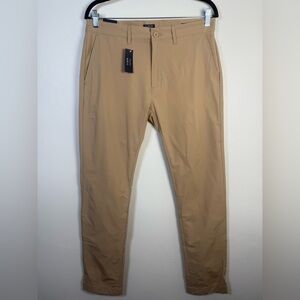 J.Crew Tech Flex Pant Slim Khaki Lightweight Stretch Size 31 X 32 NWT